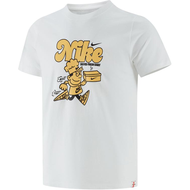 

Nike Спортивная футболка кэжуал с круглым вырезом и коротким рукавом для детей Топы IH6276100 L