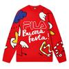 Fila Unisex New Year Graffiti Logo Knitted Sweater