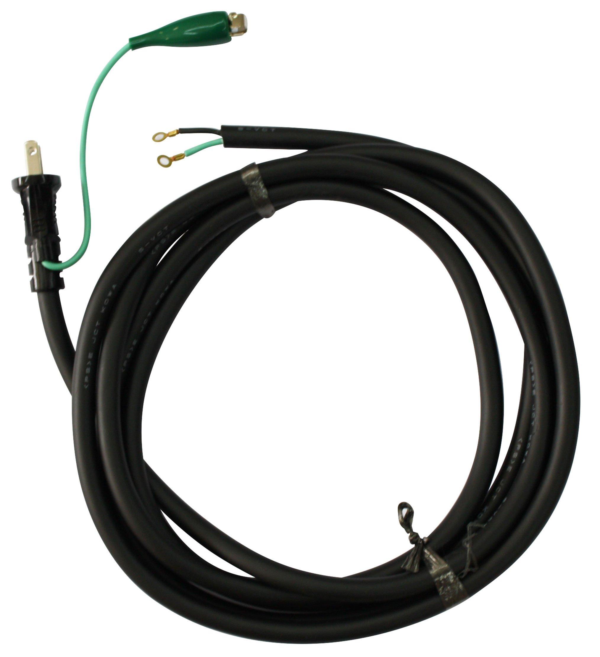 

Kowa Industries Kowa Ideal for Repair Replacement Cord with Earth Terminal Black Made in Japan 15A/3m Clip/Round EB-310S-3 чорний