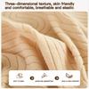 Elastic Sofa Cover Full Protection Wavy Hem Stretchable Couch Slipcover for Home Office Furniture Protector