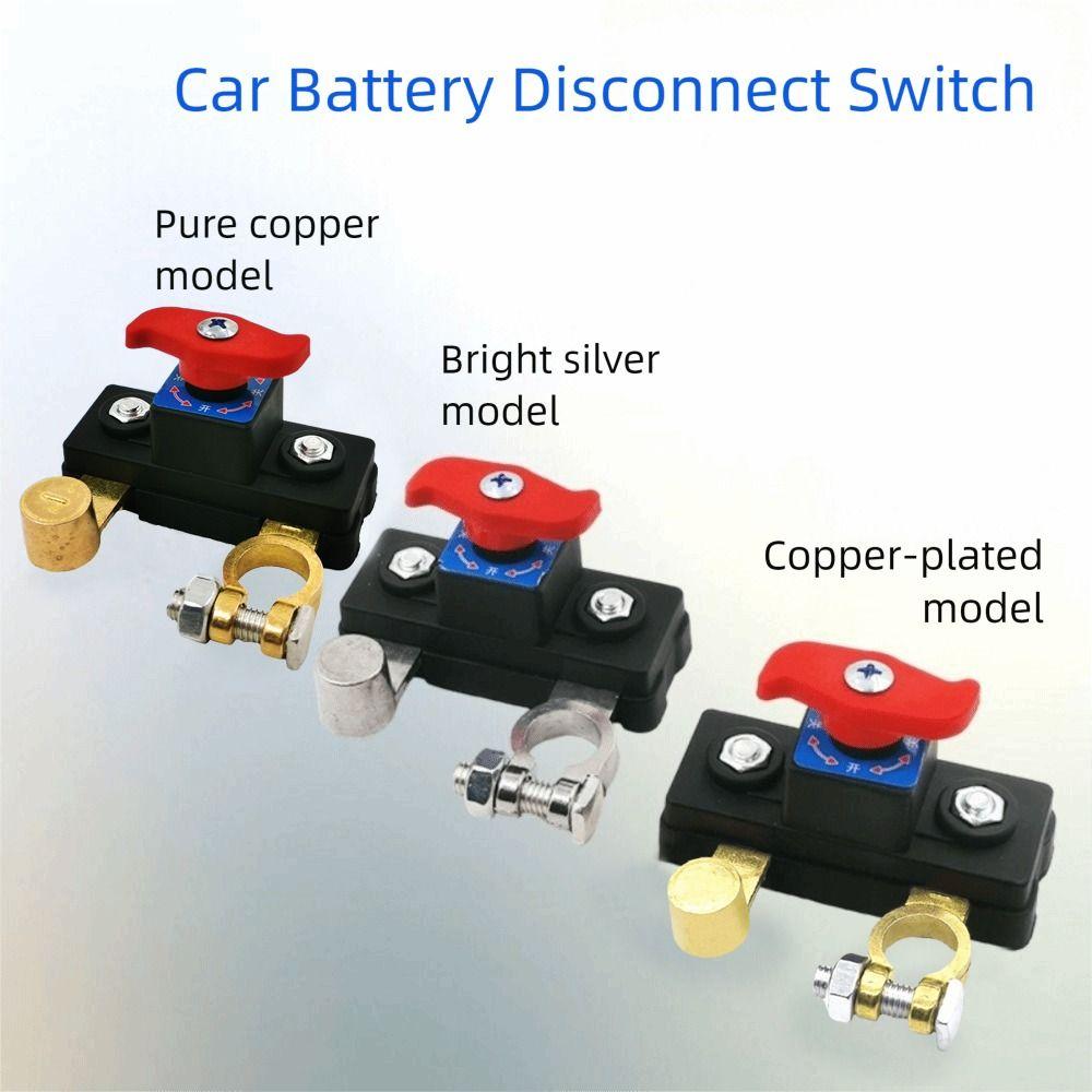 Manual Car Battery Disconnect Switch Automatic Battery Isolator Car Battery Maintenance