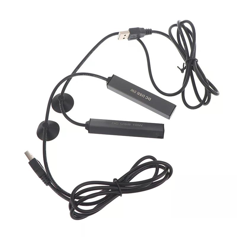 USB Mini Aquarium Heizstab für kleines Fischbecken Temperaturregler Thermostat Heizer 5/10W