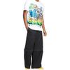 adidas Αυθεντικά Adilenium Χαλαρή Εφαρμογή Αθλητικά Casual Καρго Παντελόνια Ανδρικά Παντελόνια Μαύρο JY6293