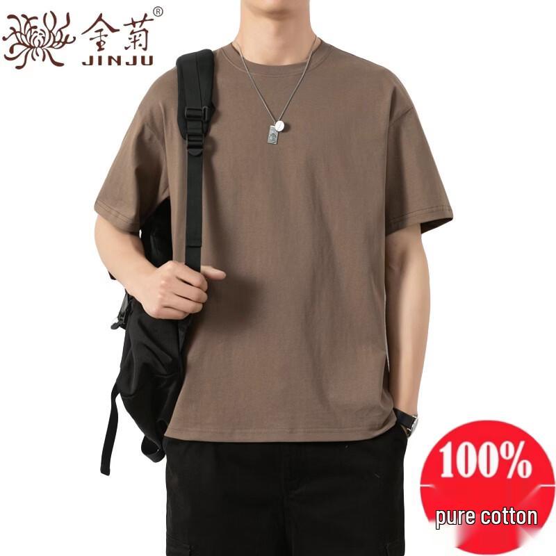 Men s Jinju Pure Cotton Short Sleeve T-Shirt L