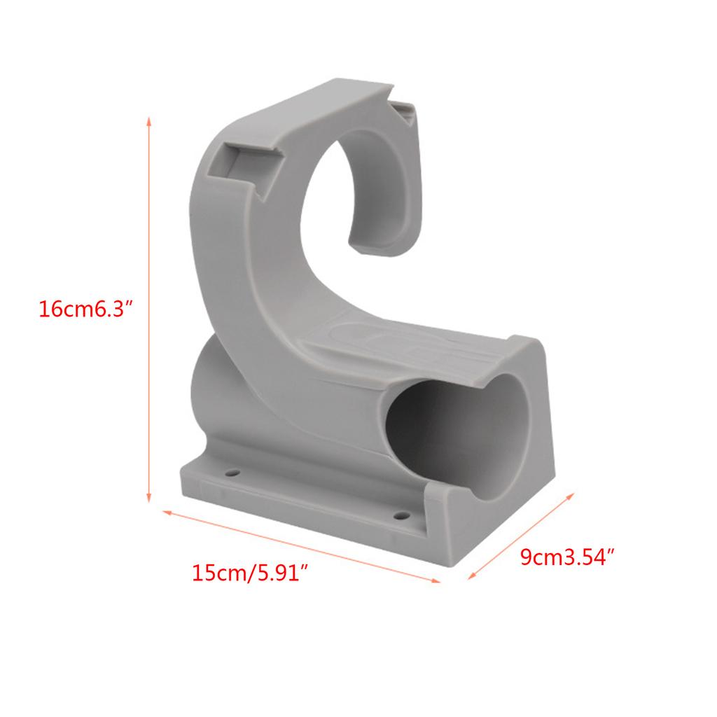 1PC Car Washer Bracket Wall Mounted Wash Pipe Hook Hose High Pressure Water Gun Hanging Rack Cleaning Tool Accessories