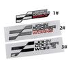 Per Mini Logo JOHN COOPER WORKS F54 R50 R52 R55 R56 R53 ABS Adesivi Emblema Baule Posteriore Auto Decalcomanie Laterali Badge Accessori Auto