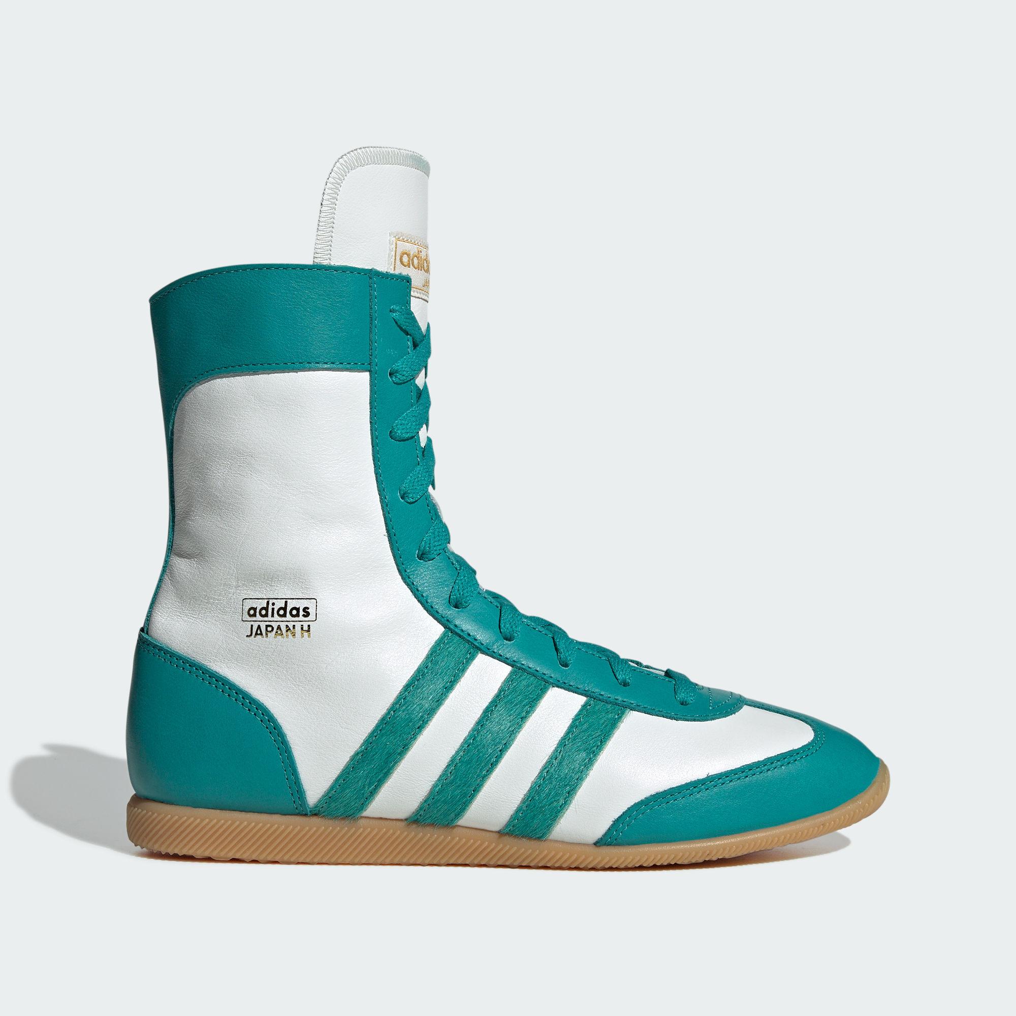 Adidas Originals JAPAN High top Casual Shoes Women s White Green 38