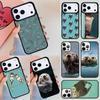 Sea Otter Animal Phone Case For iPhone 17 Air 14 15 13 12 Max Cover For Apple 16e 11 Pro Max Plus Coque