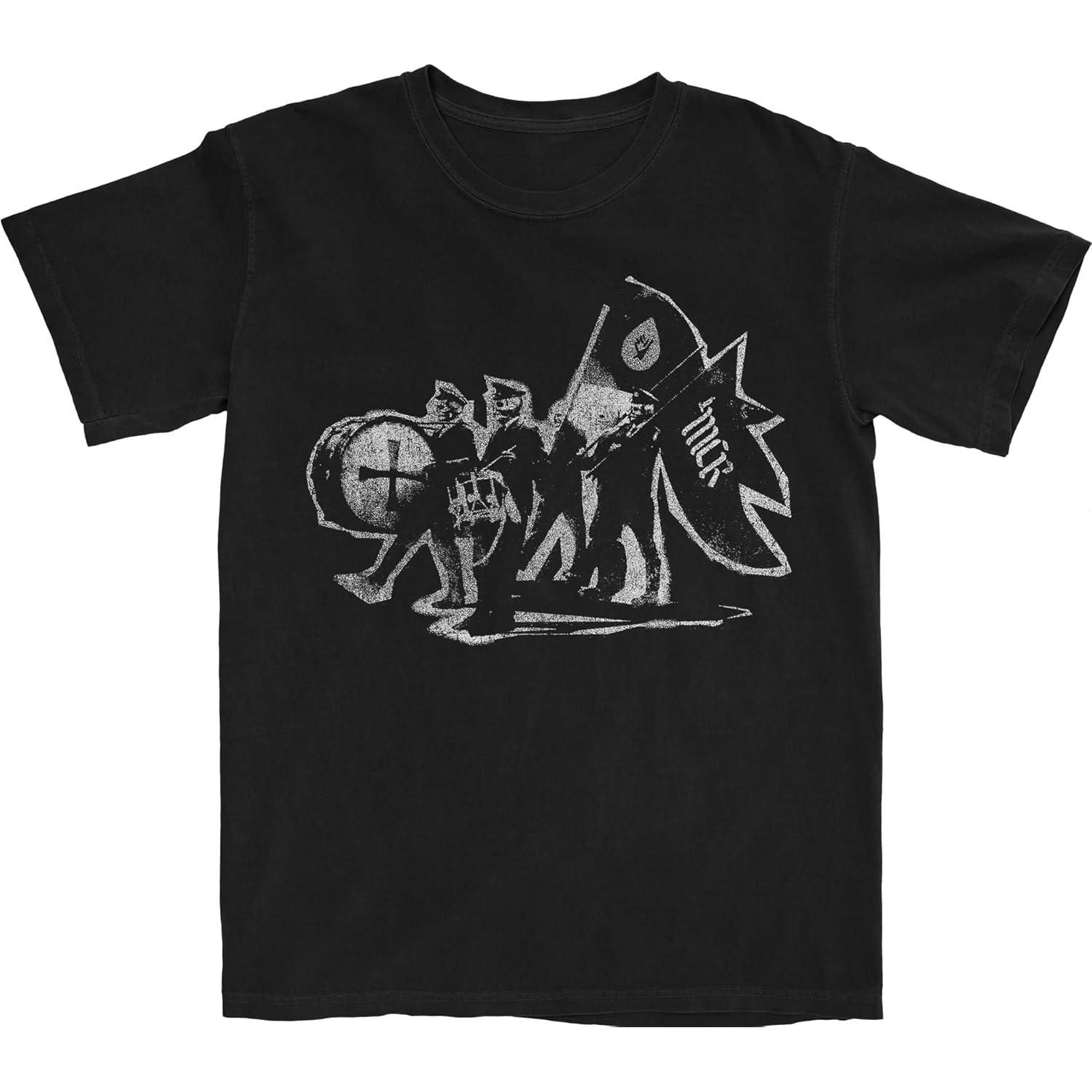 

Унисекс-взрослая стандартная футболка Zine Machine S чёрный