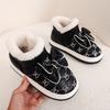 Cotton Slippers Winter Wear Women's Fleece Thickened Snow Boots Plush Warm Indoor Home Short Bag and Cotton Shoes
