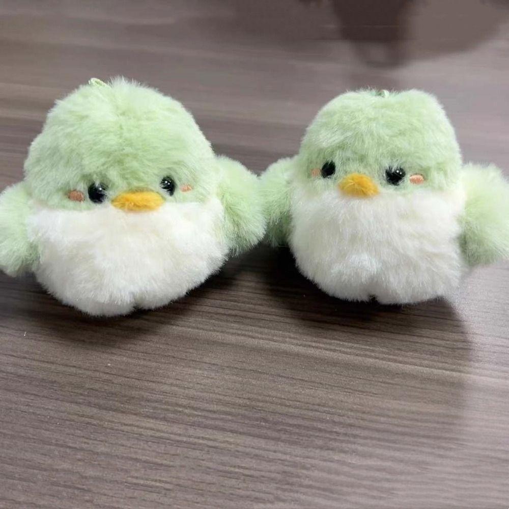 Key Ring Bird Plush Pendant JinYoung Jackson Bird Key Ring Cartoon GOT7 Plush Keychain Kids Toy