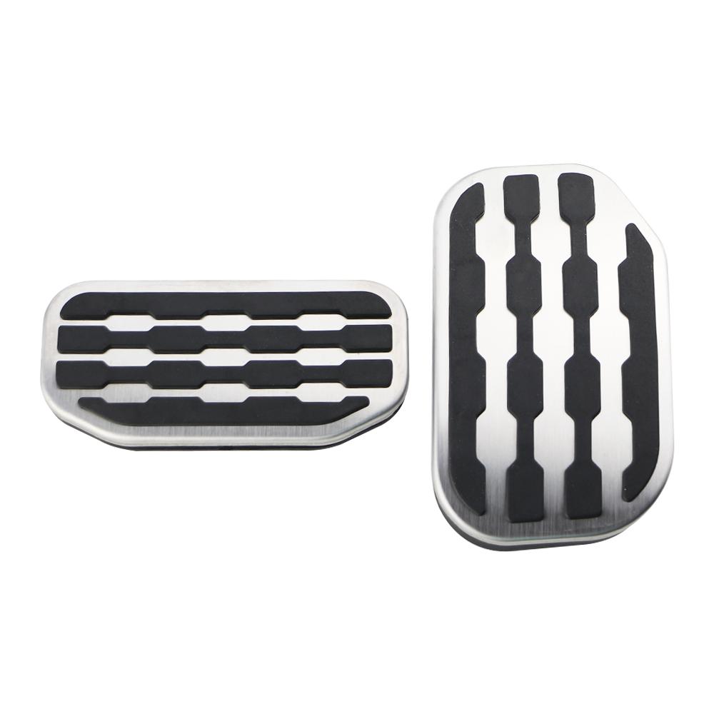 Car Pedal Cover for Ford F150 F-150 2021 - 2025 Gas Accelerator Brake Foot Pedals Cover Pad Parts Protector Interior Accessories