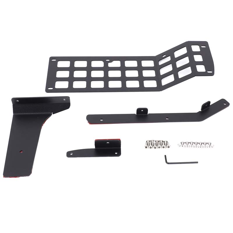 Aluminum alloy For 2011-2019 Nissan Juke For Infiniti ESQ Car Rear Trunk Storage Shelf Side Baffle Frame Bracket Car Accessories