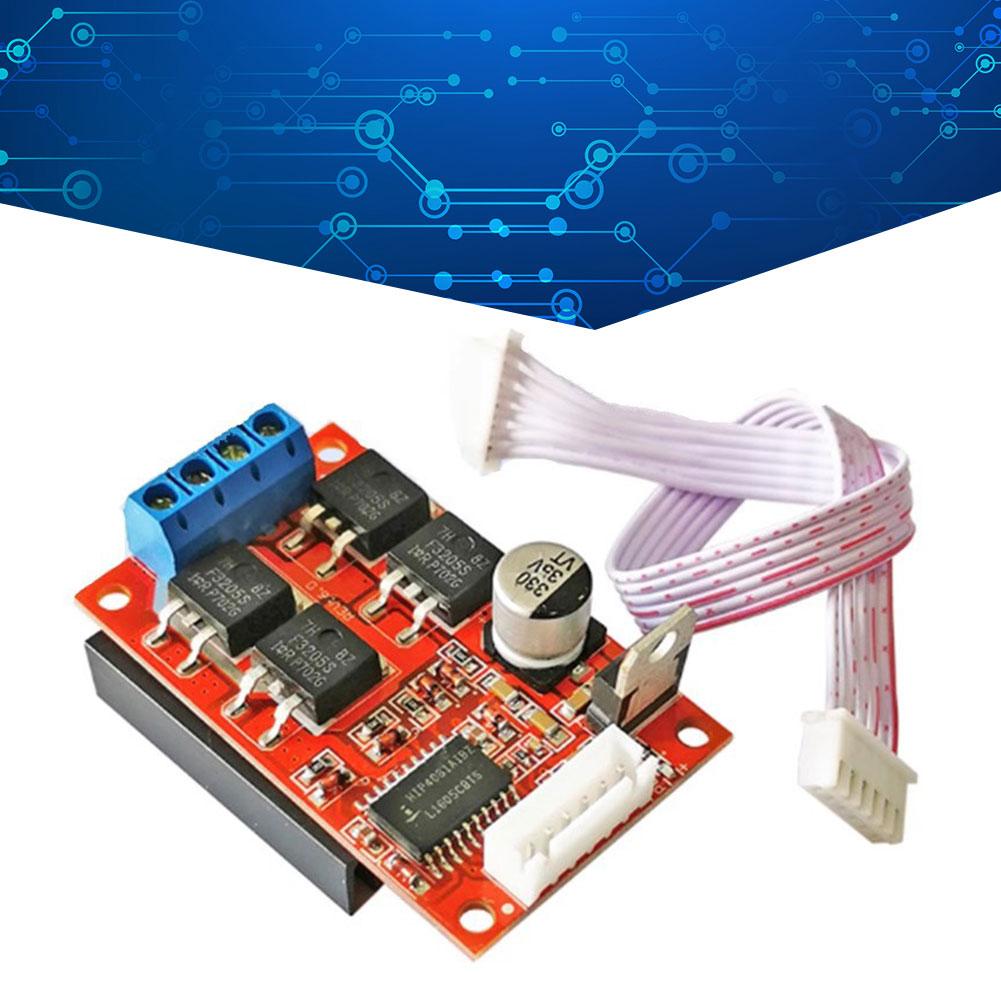 High Power DC Motor Driver Board H-Bridge Brush Motor Driver Controls Module DC 12V/24V/36V Reversing Brake