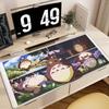 Anime Kawaii Tischmatte Mauspads Büro HD-Druck TTotoros Große Schreibtischmatte Rutschfeste Tastaturmatten PC-Schrank Süßer Teppich Mauspads
