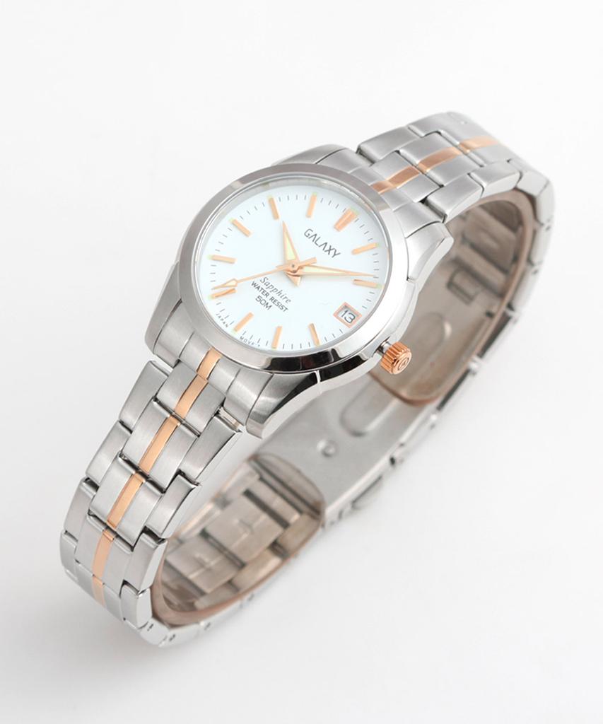 Gaelleogsi 5 Atm Women'S Metal Wristwatch Qa9012Fe