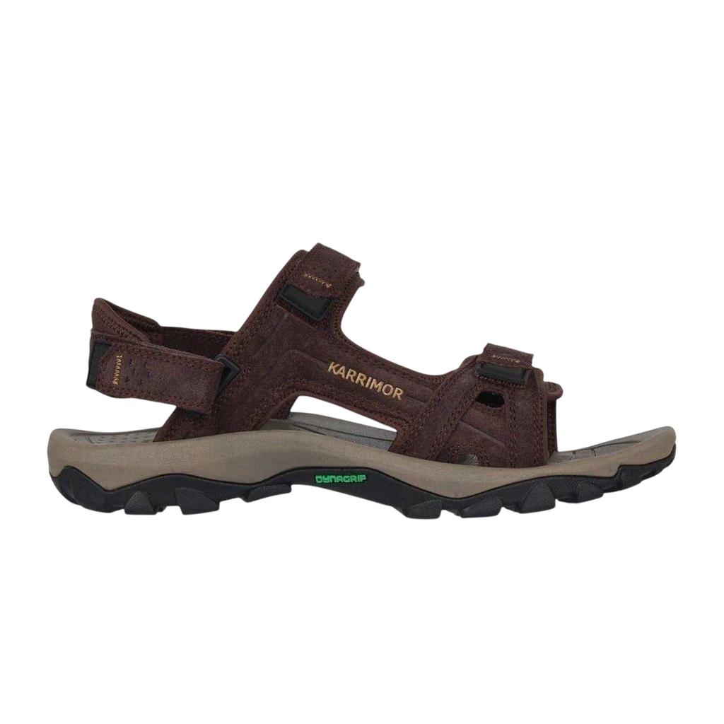 Karrimor Herren Antibes Logo Ledersandalen