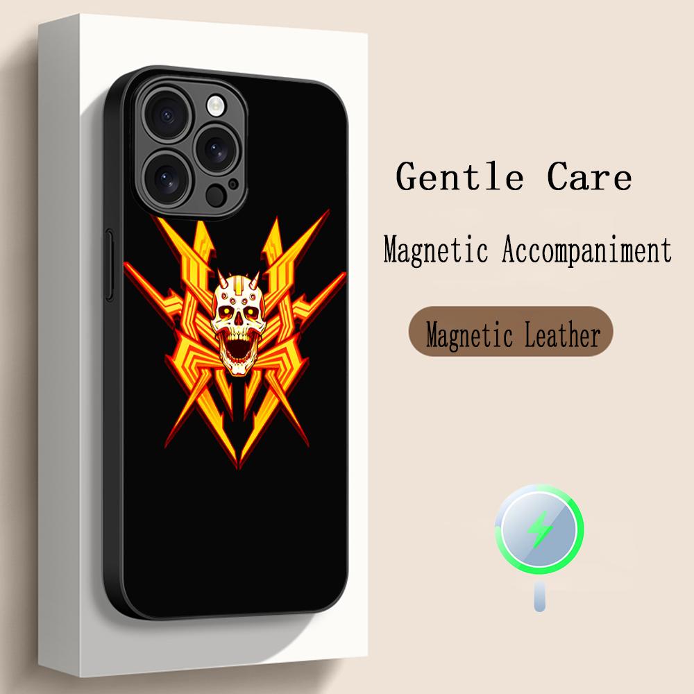 Classic Game D-doomEs Fashion Poster Phone Case For iPhone 17 16 15 14 13 12 Plus Pro Max High-end Luxury Magsafe Sheepskin