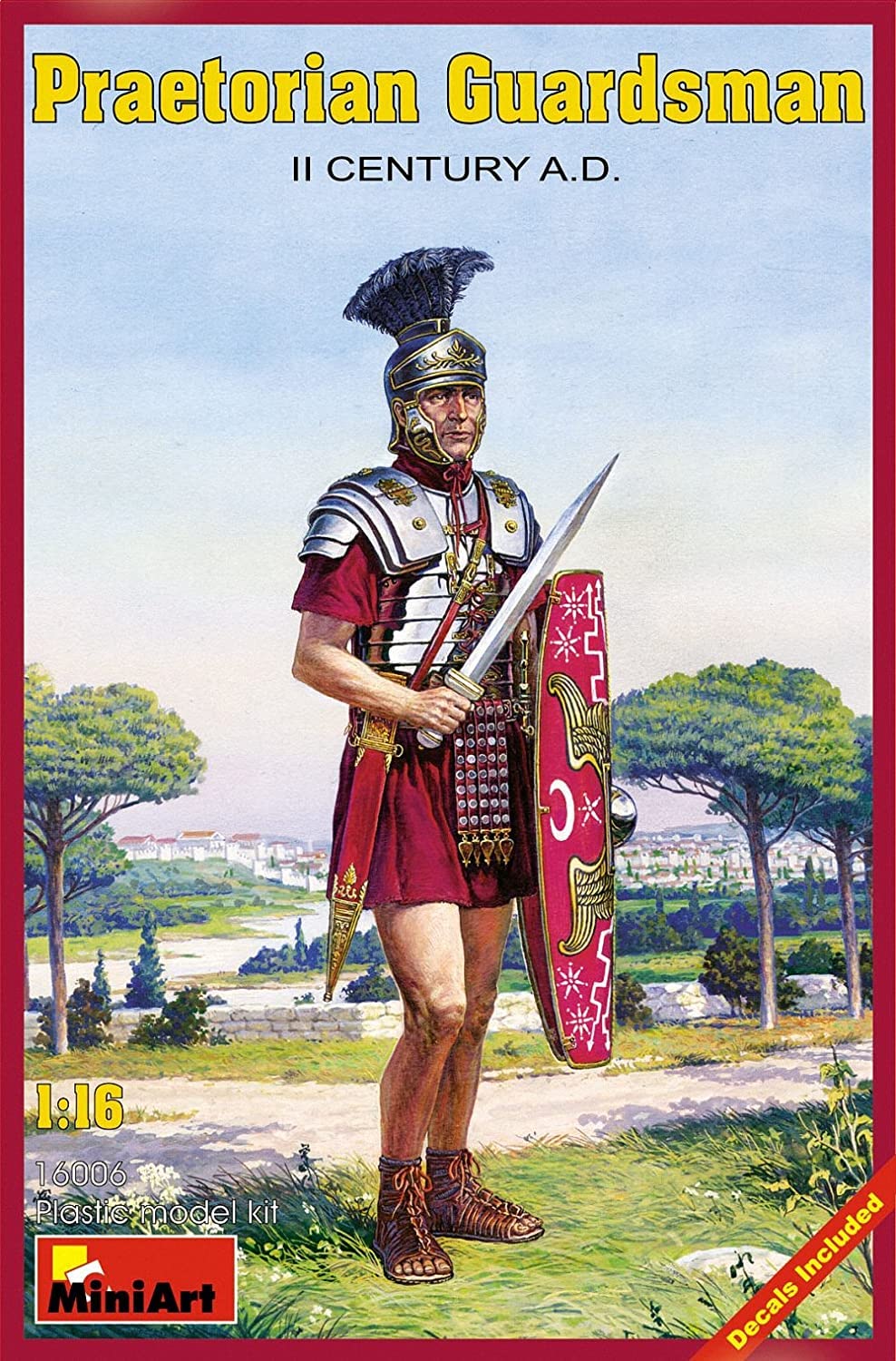 

Miniart Roman Empire Praetorian Guard 2nd Century Plastic Model 1/16