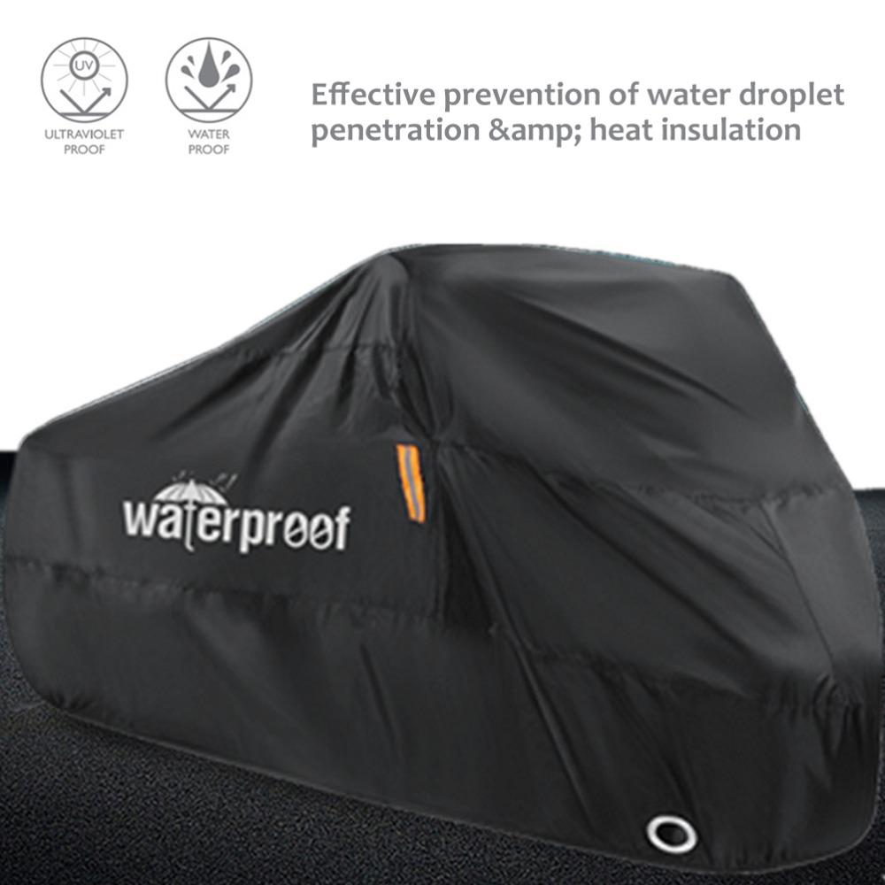 with Lock Holes Motorcycle Cover Waterproof Cycling Cover Bike Rain Cover  Daily Bike Protection