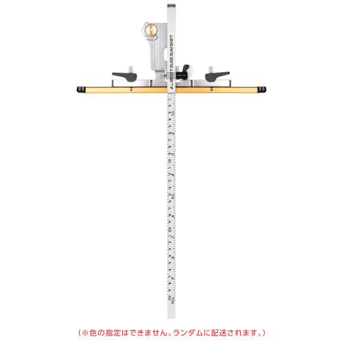 Shinwa Sokutei Circular Saw Guide Ruler, Foldable T-Slide Slim Shift, 30cm, Peach and Gold, Limited Edition, 1 Piece (Color Cannot Be Specified) 79040