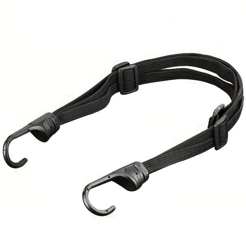 

Motorcycle helmet belt Motorcycle accessories hook trunk telescopic elastic rope fixing belt чёрный