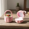 Lovely Design Jewelry Box Velvet Material Jewelry Storage Case Display Display Holder  Gift Giving