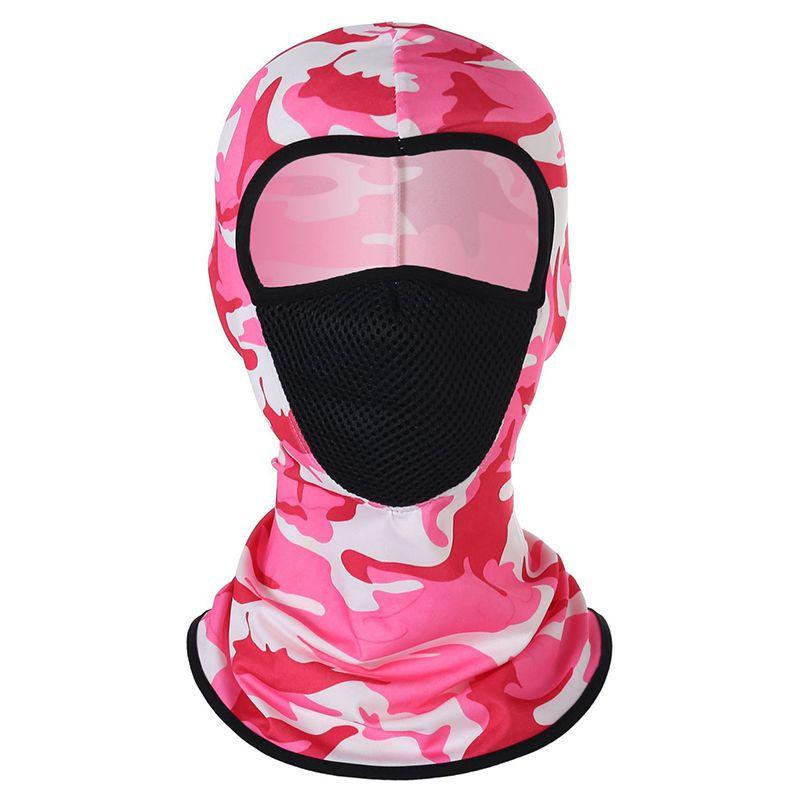 Versatile Hole Mesh Face Mask Winter Warm Hat Balaclava Hood For Outdoor Sports