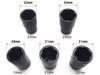 Lock Nut Buster Wheel Lock Nut Removal Socket Set 19mm 21mm 22mm 24mm 25mm Twist Turbo Socket Lock Nut Removal Tool Impact Wrench Compatible