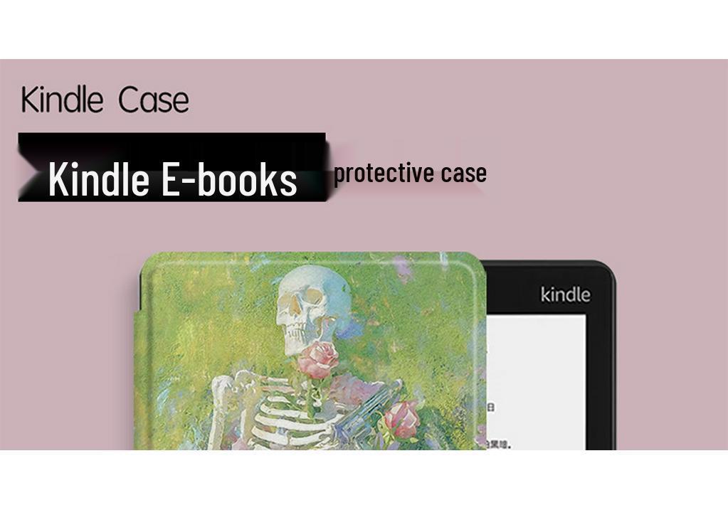 Magnetic Detachable Sleep Case: Compatible with Kindle Paperwhite KPW1-6 Acrylic/Silicone, Kobo.