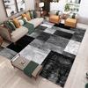Nordic Geometric Pattern Carpets for Living Room  Luxury Large Room Rugs Machine Washable Non-slip European  Mat