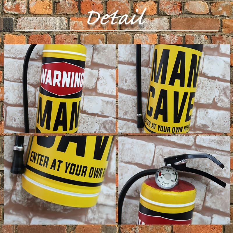 American Goods Metal 3D MAN Popular Vintage Wall American American Fire Extinguisher [WNJAPAN] Sign, Sign, CAVE, Sign, Tin-Look, Retro, Goods, BZ-244