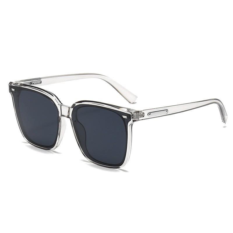 

2026 High-End Fashion Trendy Square Sunglasses - Large Frame, Unisex, Versatile for Bare Face.