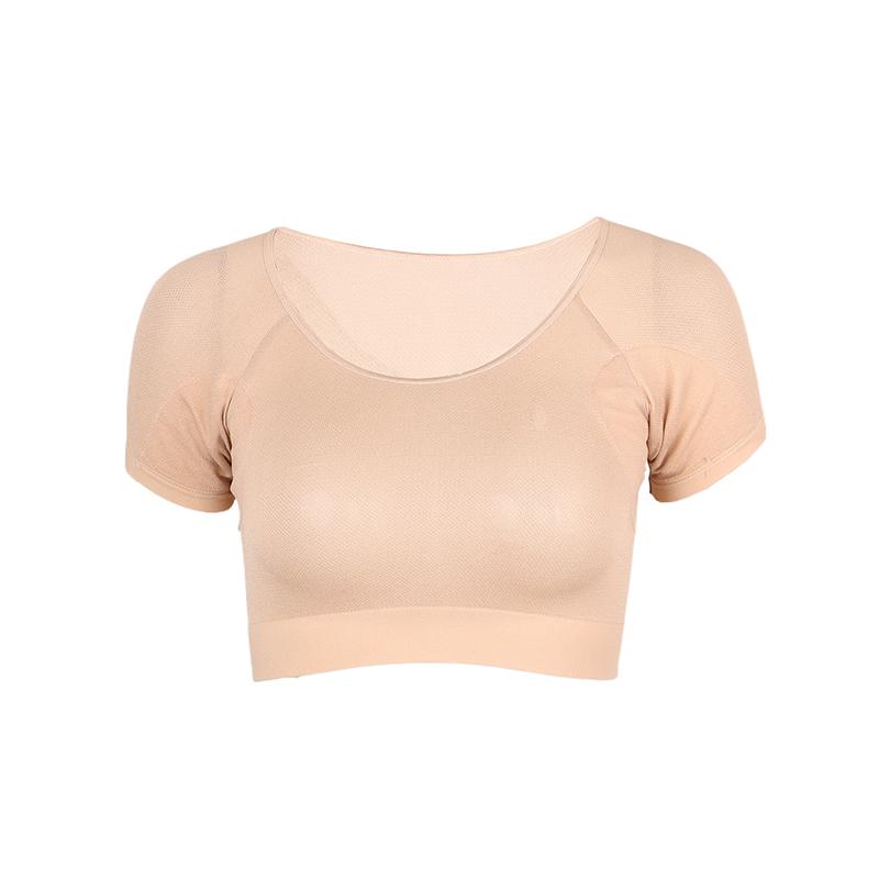 T-Shirt Shape Sweat Pads Washable Armpit Sweat Pads Reusable Underarm Perfume Absorbent Guards Shield Deodorant For Women Girls