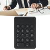 Numeric Keyboard 18 Keys Ergonomic Tilt Design 2.4GHz Wireless Stable Signal     Numeric Keypad