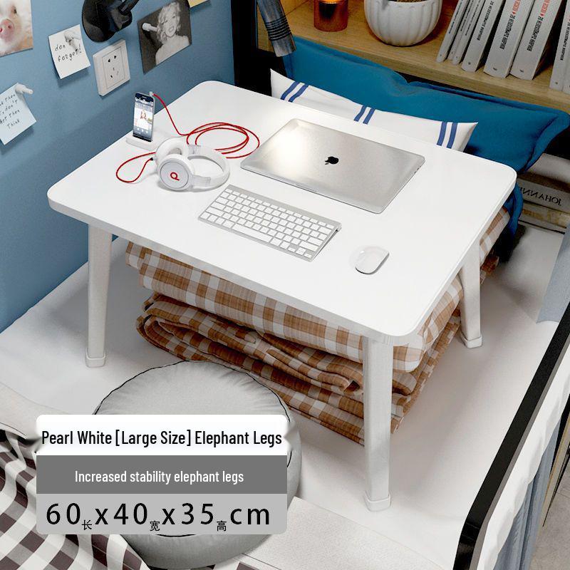Folding Bedside Student Desk: Compact, Versatile Table for Bedroom or Dorm