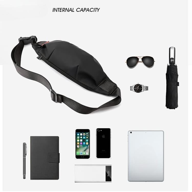 New Men's Chest Bag, Fanny Pack, Shoulder Messenger Bag.