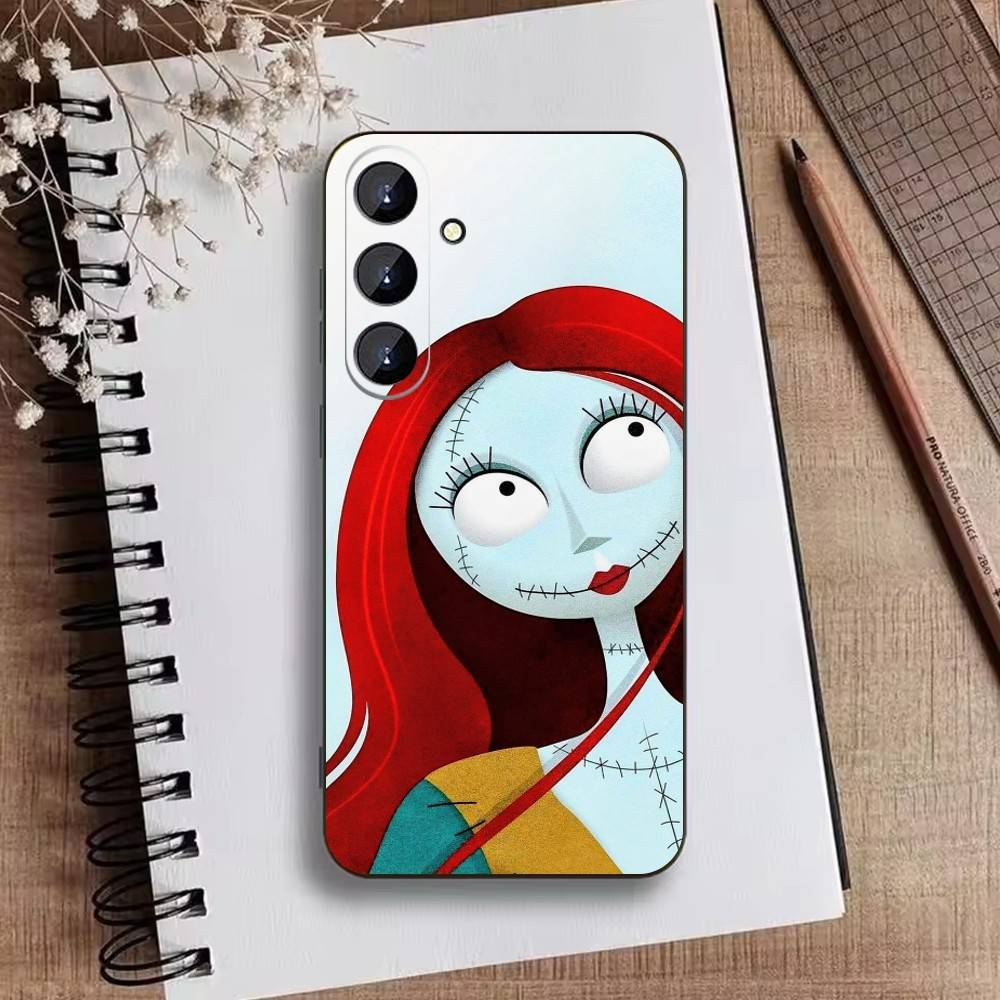 I-Nightmare Before Christmas Phone Case For Samsung Galaxy A73,A21s,A22,A31,A52,A53,A71,A41Soft Black Shell