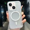 Transparent TPU Hybrid PC Magsafe Phone Case