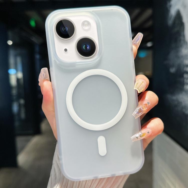Transparent TPU Hybrid PC Magsafe Phone Case