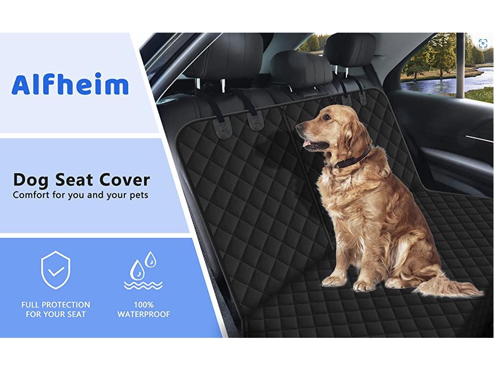 Dirtproof Waterproof Rear Seat Pet Mat for Dogs - Car Protector