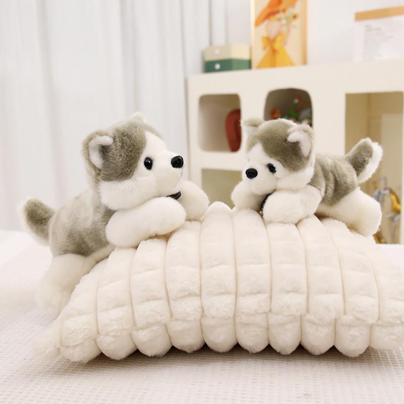 Charming Siberian Plush Husky Dog Stuffed Animal Toy Perfect For Kids Gifts