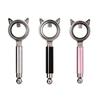 3 Piece Nail Art Tool Set with Ring Handle Design, Metal Wands Nail Magnetics for Pattern Shaping, Home Manicure Practice, and Salon Styling for