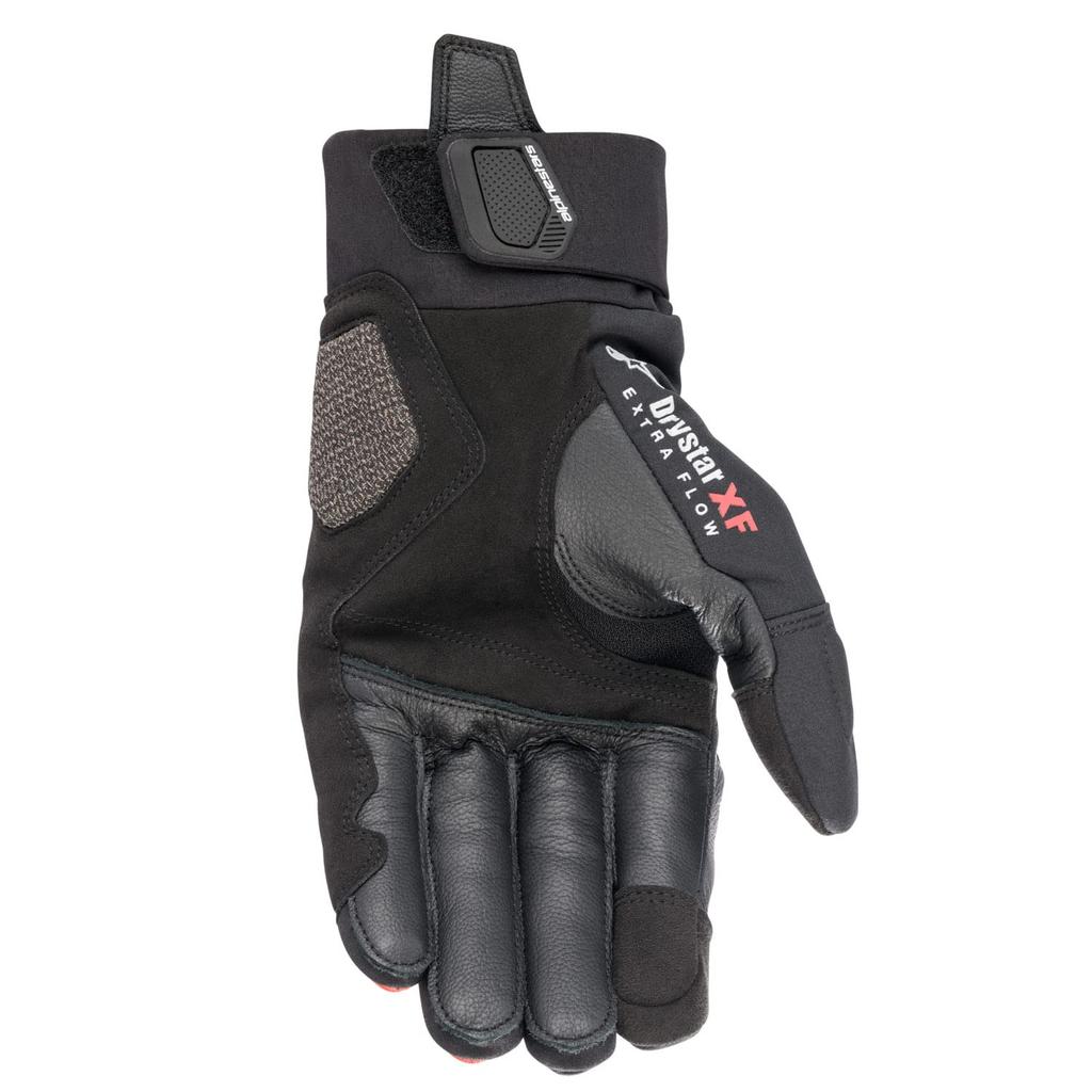Alpinestars HYDE XT DRYSTAR XF Motorcycle Red 3522523 Gloves, Black/Bright (Size M),