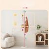 Creative Floor-Mounted Luxury Renting Living Room Mushroom Shaped Clothes Hanger Multi-Purpose Durable Wooden Hanger