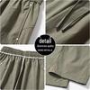 Playboy Men's Ice Silk Loose Straight Casual Sports Pants