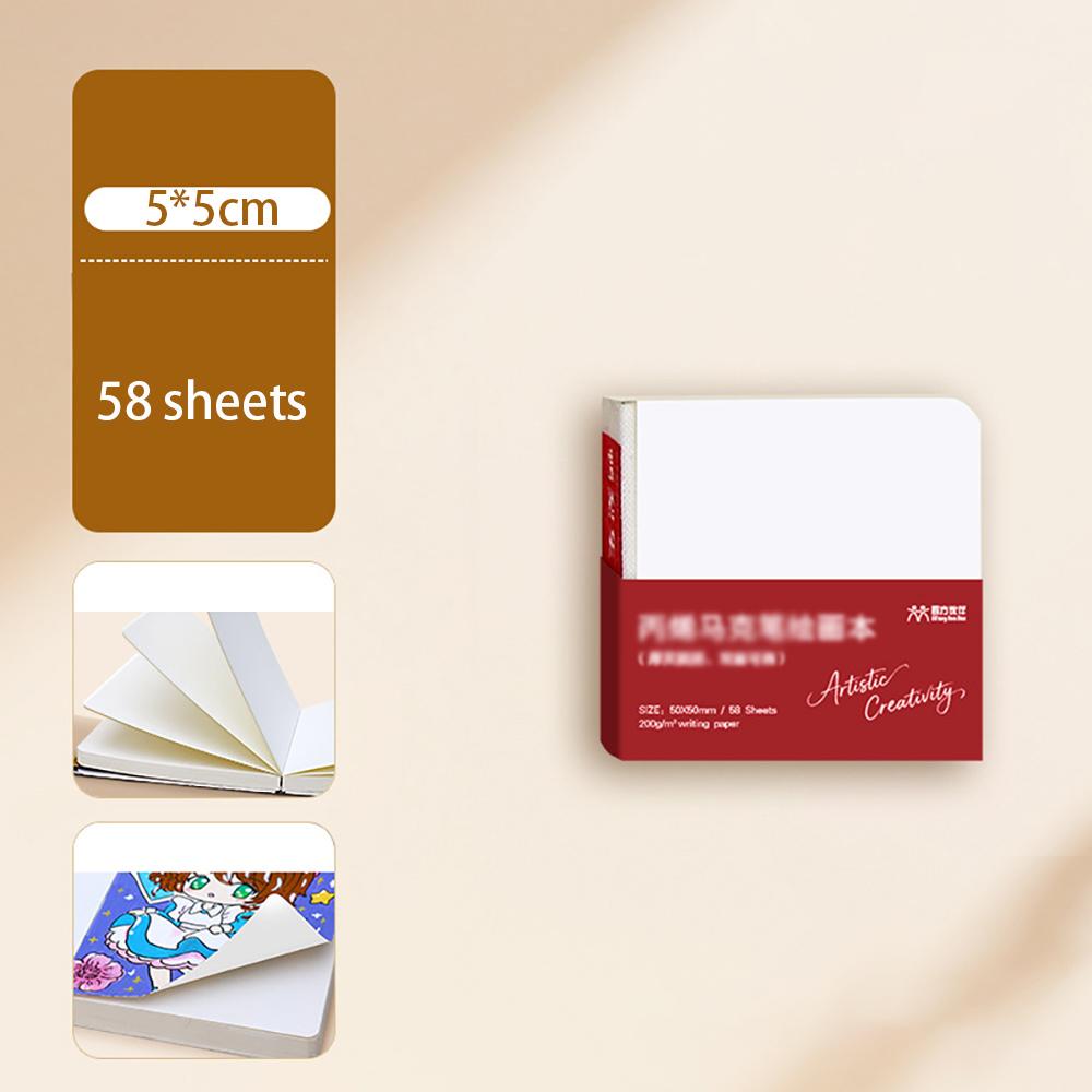 

Thick acrylic cardboard specifically designed for art students can be torn off for painting, drawing notebook for students