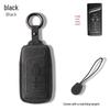 Compatible Key Case for GAC AION Y & Trumpchi GS Models (GS3, GS4, GS5, GS6m) with Suede Shell and Buckle Design