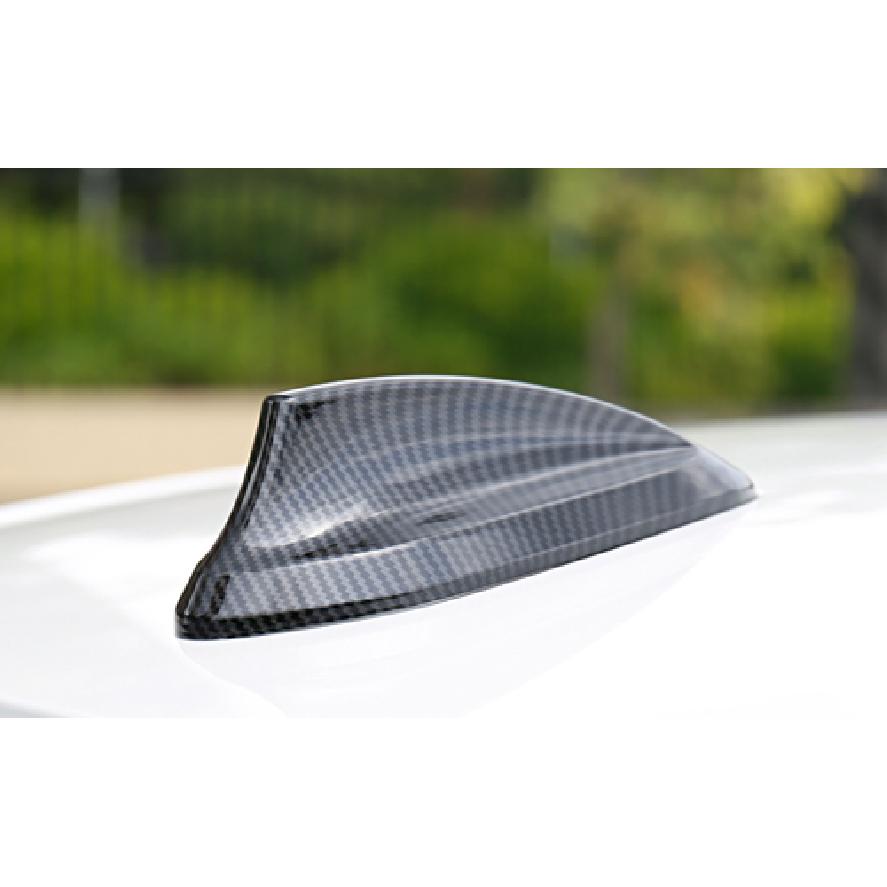For BMW X5 X6 F15 2014-2018 ABS Carbon Fiber Shark Fin Antenna Aerial Cover Trim