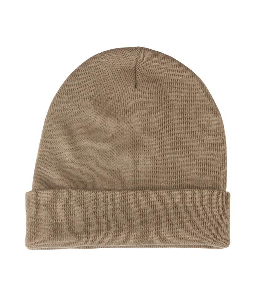 THE SHIRTS STUDIO Brown Daily Unisex Long Beanie